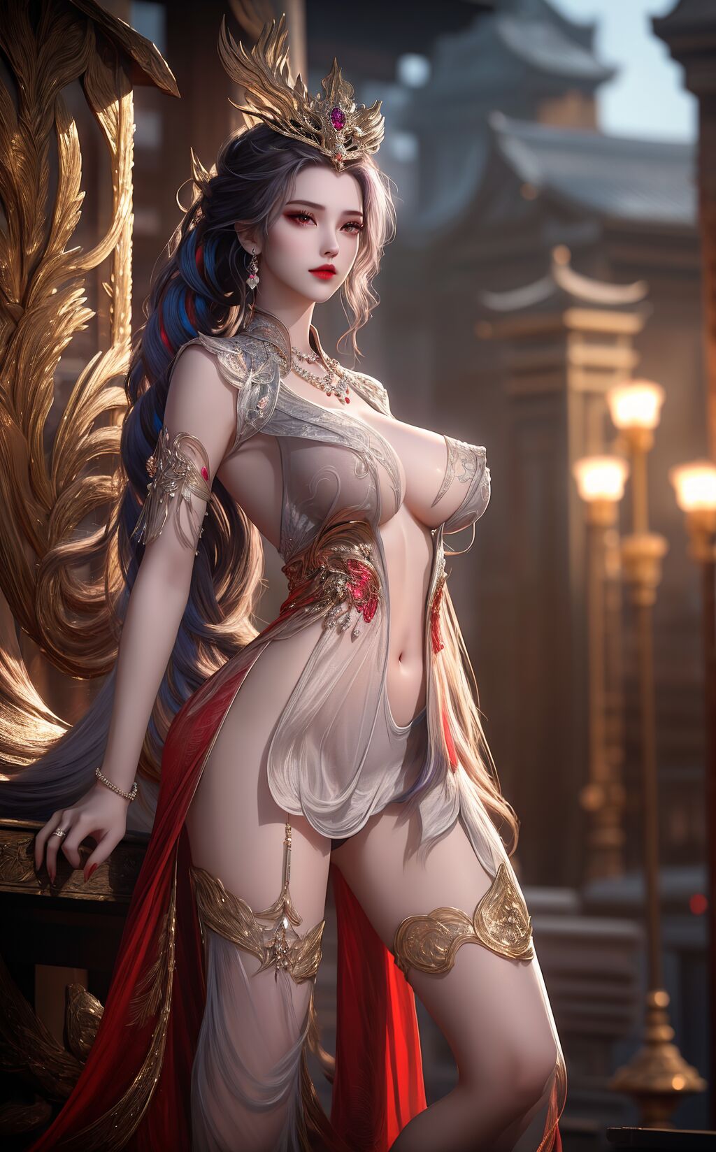 [AI Generated] Douluo Dalu Bibi Dong’s imperial concubine outfit